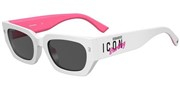  खरीदें अथवा मॉडल DSquared2 Eyewear के चित्र को बड़ा कर देखें ICON0017S-7FTIR.